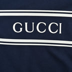 Gucci lettered zip-up hooded jacket