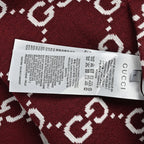 Gucci Reversible GG-Pattern Cashmere Knit Jacket