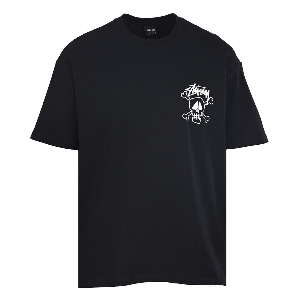 STUSSY skull print T-shirt