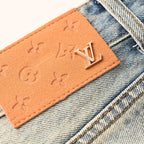 Louis Vuitton Spring/Summer 2025: Denim Trousers with Embossed LV Starfish on Back Pocket