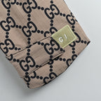 Gucci GG Monogram Hooded Zip Jacket – Beige & Black