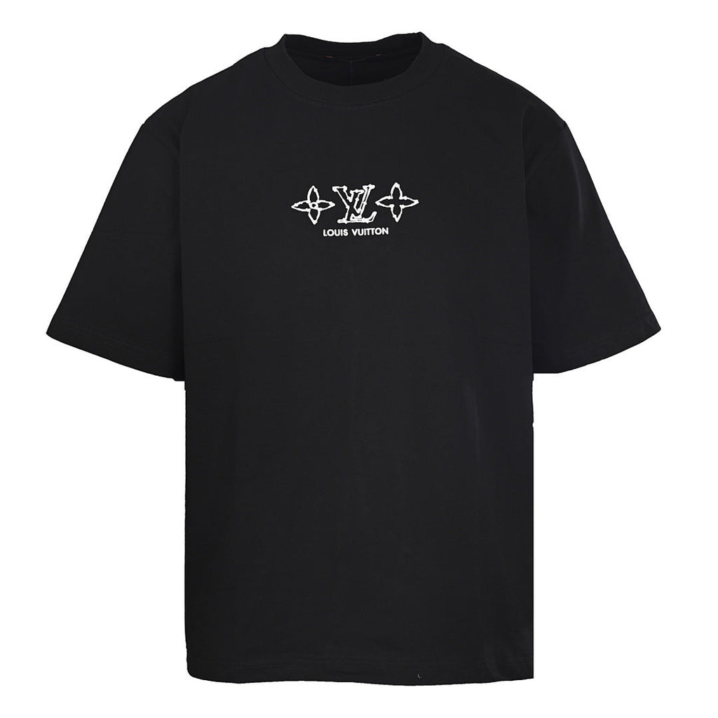 Louis Vuitton All-Over Monogram Print Short-Sleeve T-Shirt | Brown & Gold | Unisex