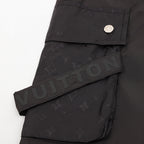 Louis Vuitton Cargo Shorts with All-Over Monogram Print