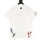 Louis Vuitton Short-Sleeved Shirt with Ink-Wash Monogram Print