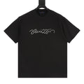 Louis Vuitton Short-Sleeve T-Shirt with Handwritten Rhinestone Signature