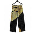 Louis Vuitton Faded "Burning Clouds" Denim Trousers