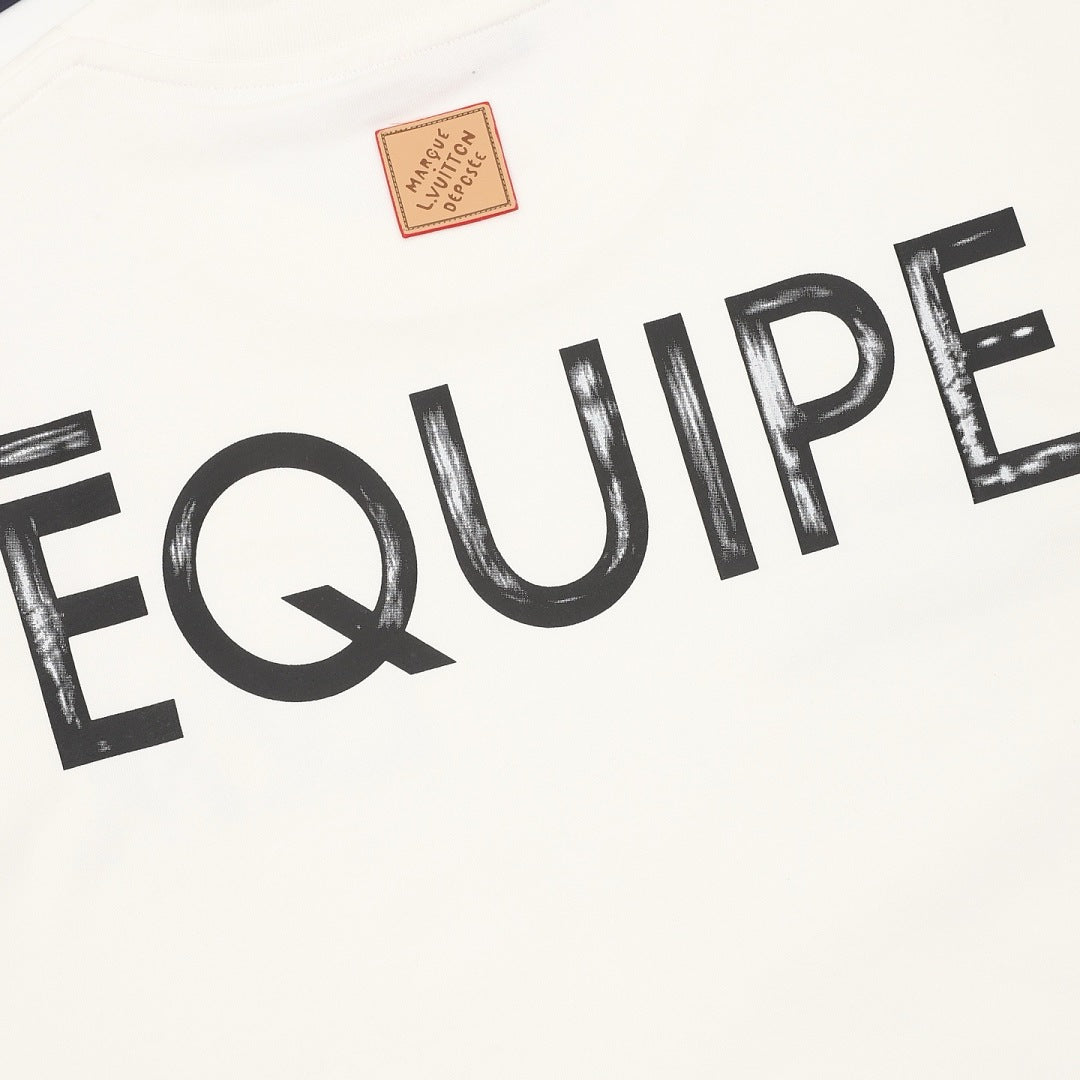 Louis Vuitton LVM Double-Print Inkjet Short-Sleeve T-Shirt