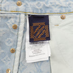 Louis Vuitton Collaboration Candy-Embroidered Denim Trousers