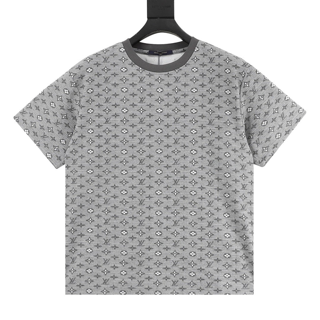 Louis Vuitton All-Over Monogram Jacquard Short-Sleeve Shirt