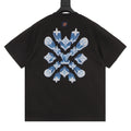 Louis Vuitton Icy Blue Crystal 3D LV Short-Sleeve T-Shirt