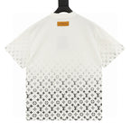 Louis Vuitton 2026 Classic Gradient All-Over LV Logo Short-Sleeve T-Shirt | Unisex