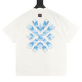Louis Vuitton Icy Blue Crystal 3D LV Short-Sleeve T-Shirt