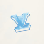 Louis Vuitton Icy Blue Crystal 3D LV Short-Sleeve T-Shirt
