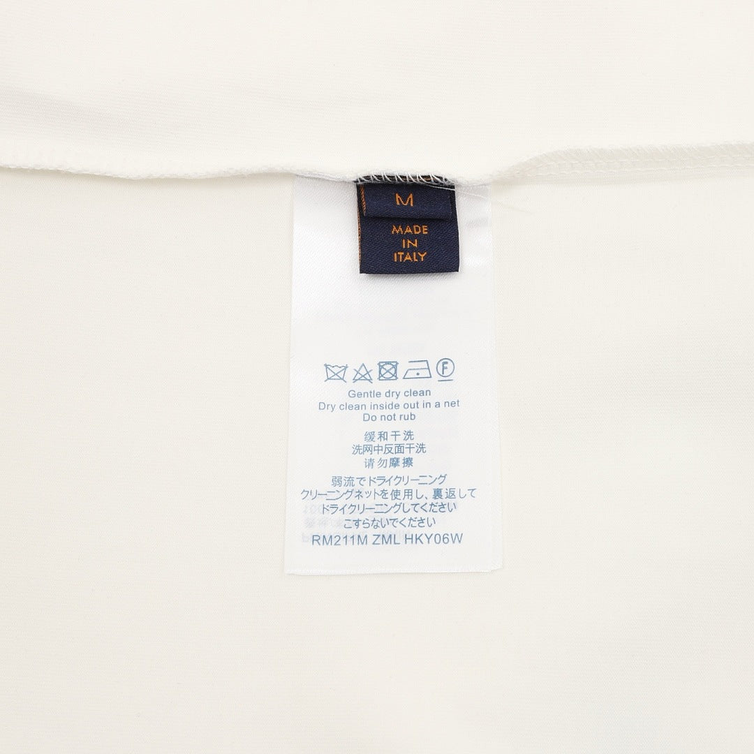Louis Vuitton Icy Blue Crystal 3D LV Short-Sleeve T-Shirt