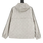 Louis Vuitton Plaid Hooded Zip Jacket – LV Gold Zip