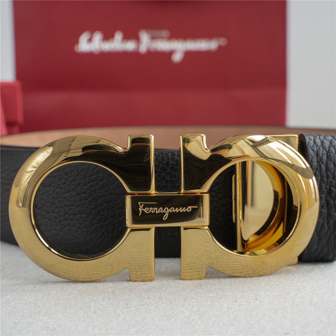 Salvatore Ferragamo Classic Leather Belt
