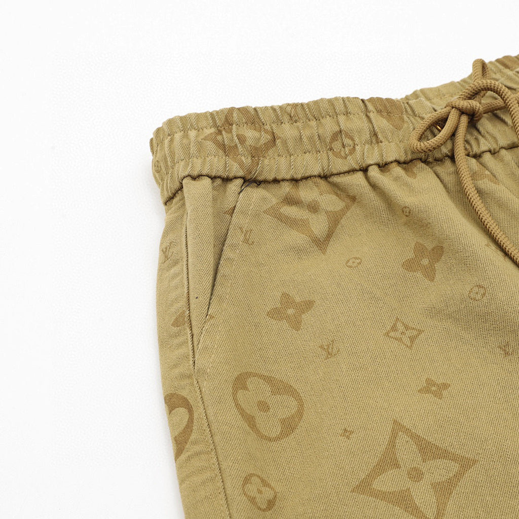 Louis Vuitton Monogram Jacquard Print Shorts