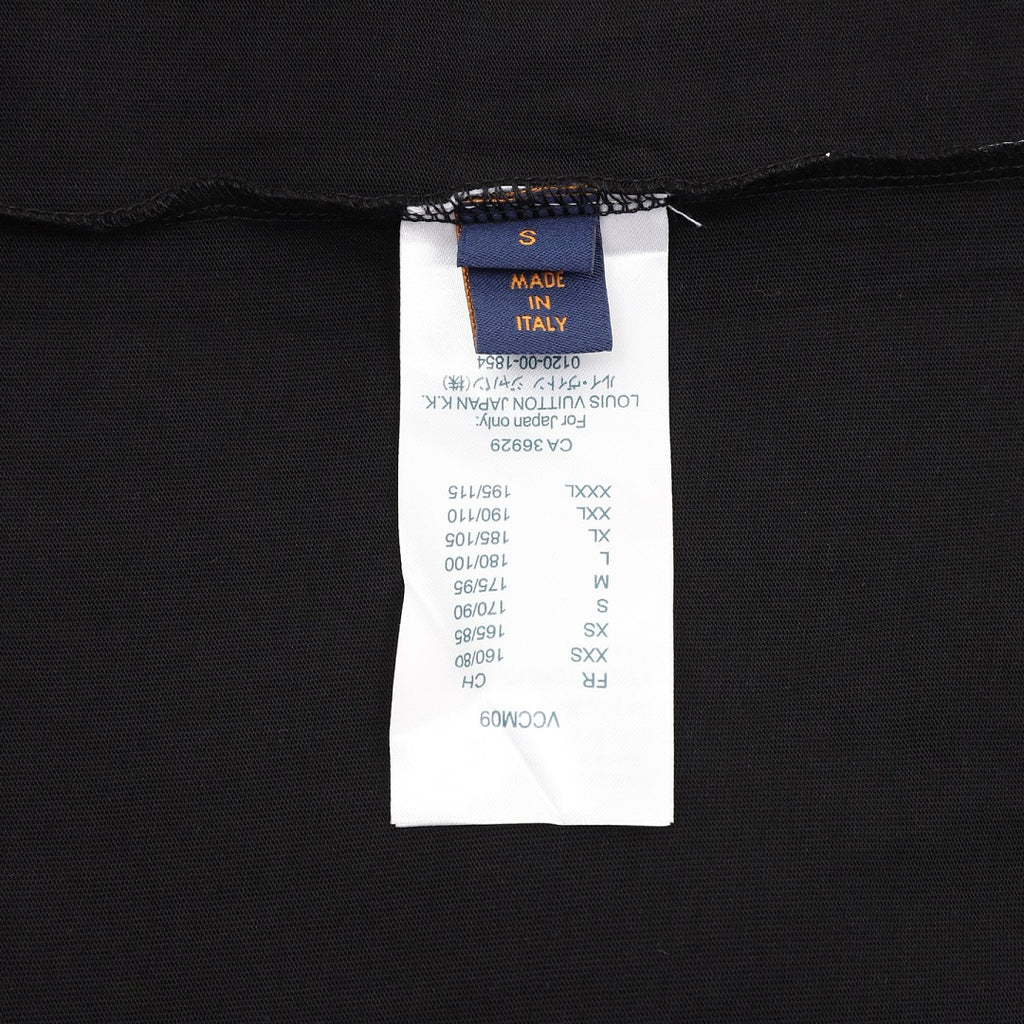 Louis Vuitton Short-Sleeve T-Shirt with Embroidered Leather Logo