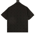 Louis Vuitton New Mulberry Silk Short-Sleeve Top
