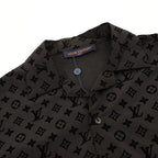 Louis Vuitton New Mulberry Silk Short-Sleeve Top