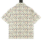 Louis Vuitton Printed Mulberry Silk Short-Sleeve Shirt