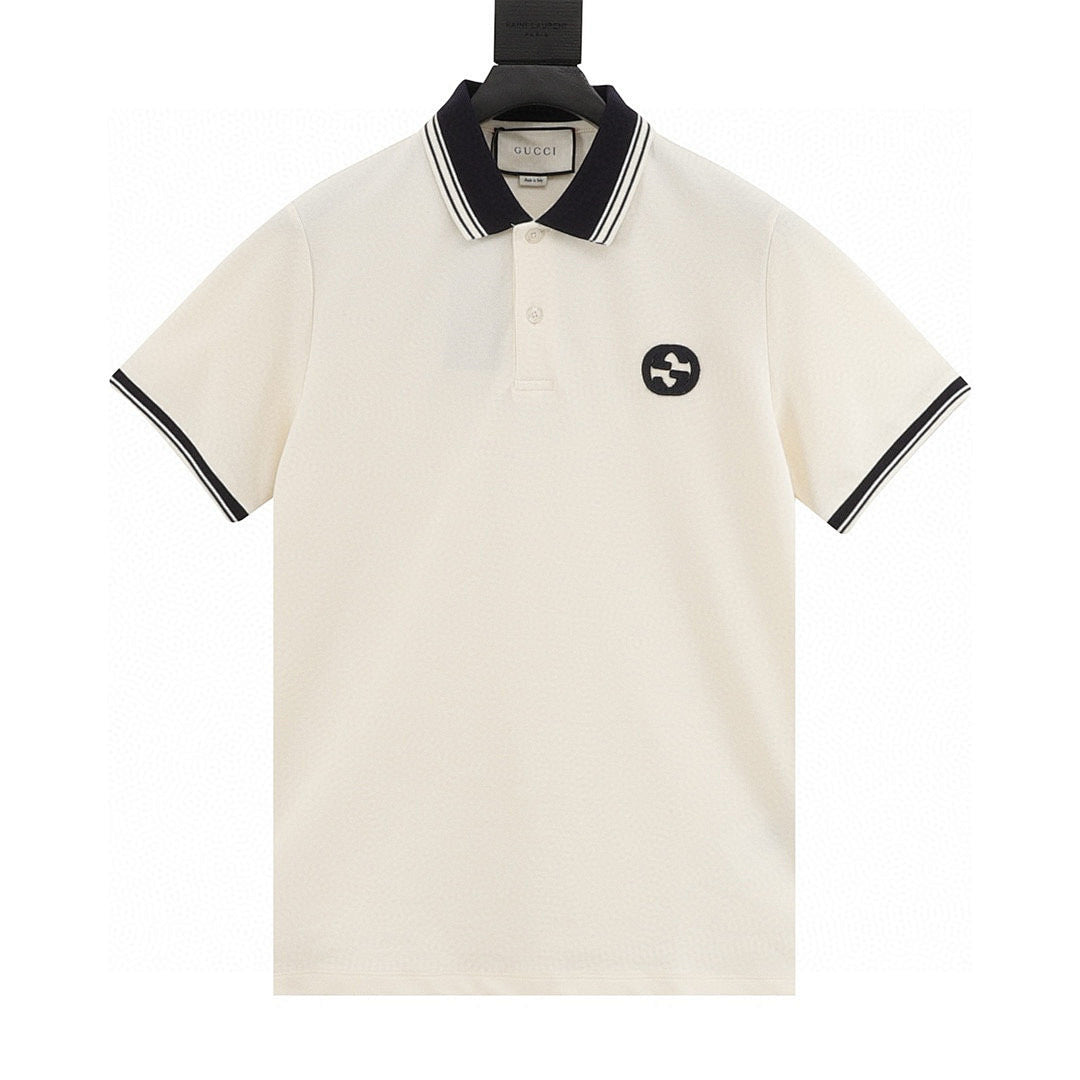 Gucci 2026 Short-Sleeve Polo Double G Emblem M-2XL