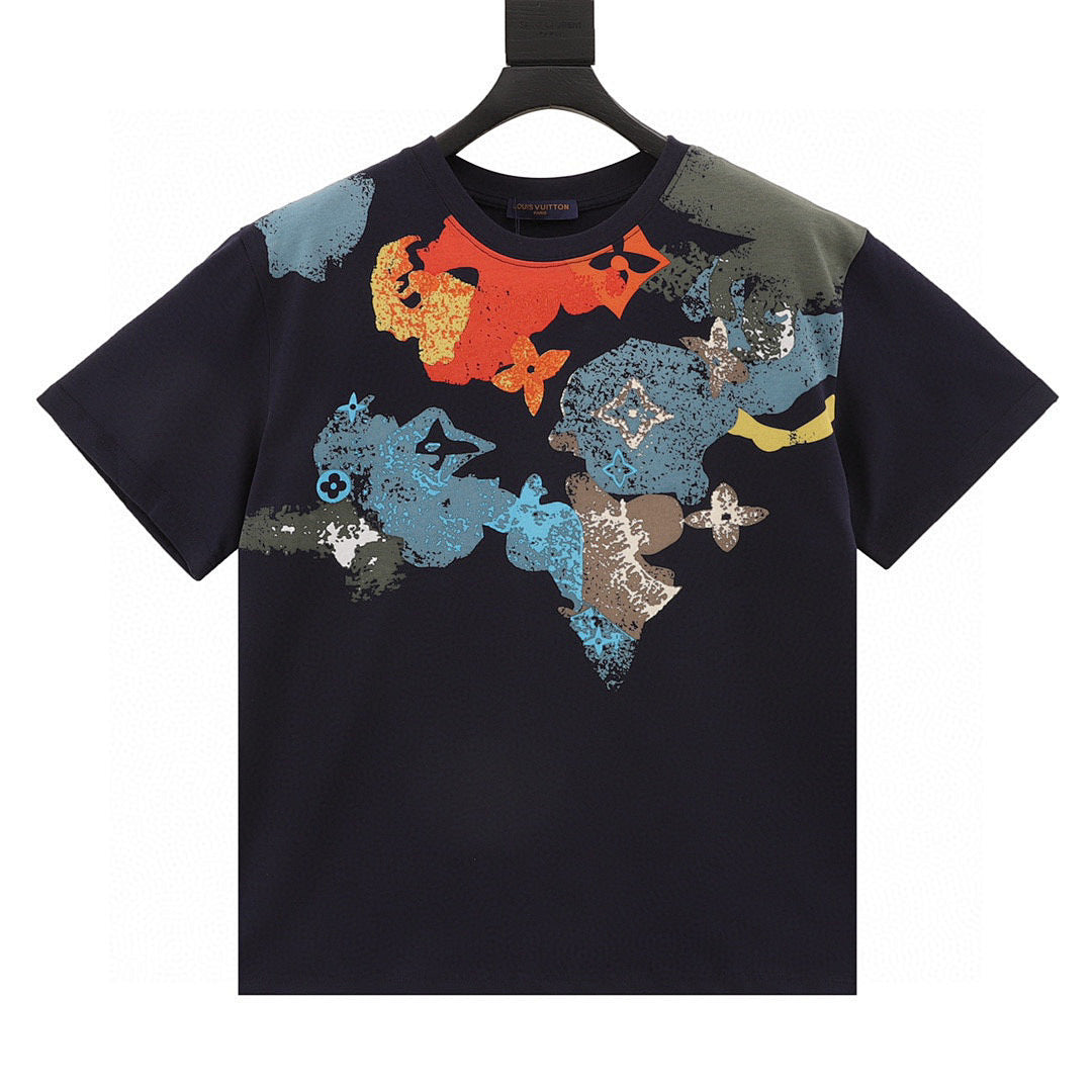 Louis Vuitton LV Circle Logo Short-Sleeve T-Shirt | 100% Supima Cotton | Unisex
