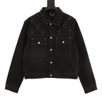 Louis Vuitton Monogram Denim Jacket – Black