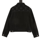 Louis Vuitton Monogram Denim Jacket – Black