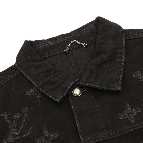 Louis Vuitton Monogram Denim Jacket – Black