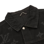 Louis Vuitton Monogram Denim Jacket – Black