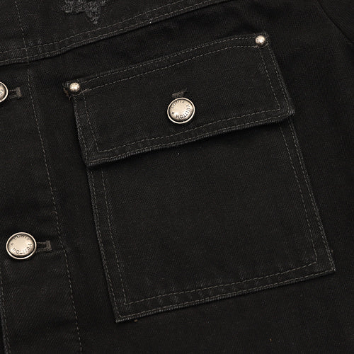 Louis Vuitton Monogram Denim Jacket – Black
