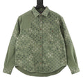 Louis Vuitton Monogram Overshirt Jacket – Khaki Green