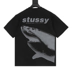 Stussy Loose-Fit All-Over Skull Print T-Shirt