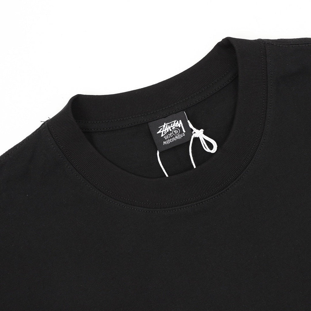 Stussy Loose-Fit All-Over Skull Print T-Shirt
