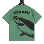 Stussy Loose-Fit All-Over Skull Print T-Shirt