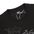 Stussy Loose-Fit All-Over Skull Print T-Shirt