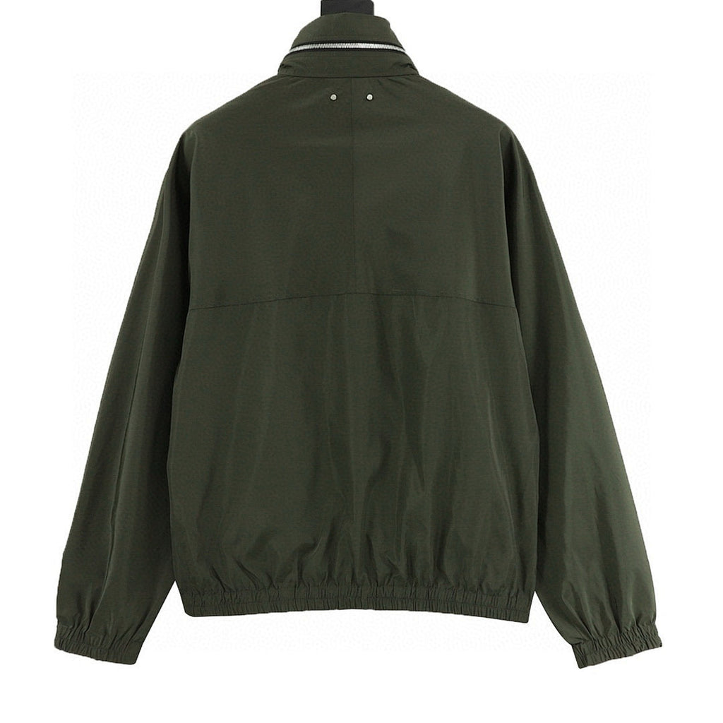 Louis Vuitton Stand-Collar Zip Jacket – Lightweight Outerwear
