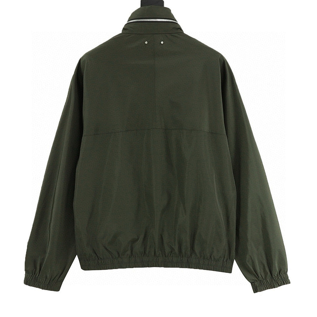 Louis Vuitton Stand-Collar Zip Jacket – Lightweight Outerwear