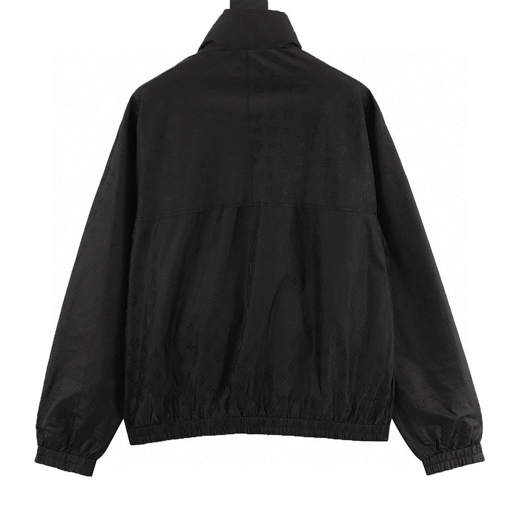 Louis Vuitton Stand-Collar Zip Jacket – Lightweight Outerwear