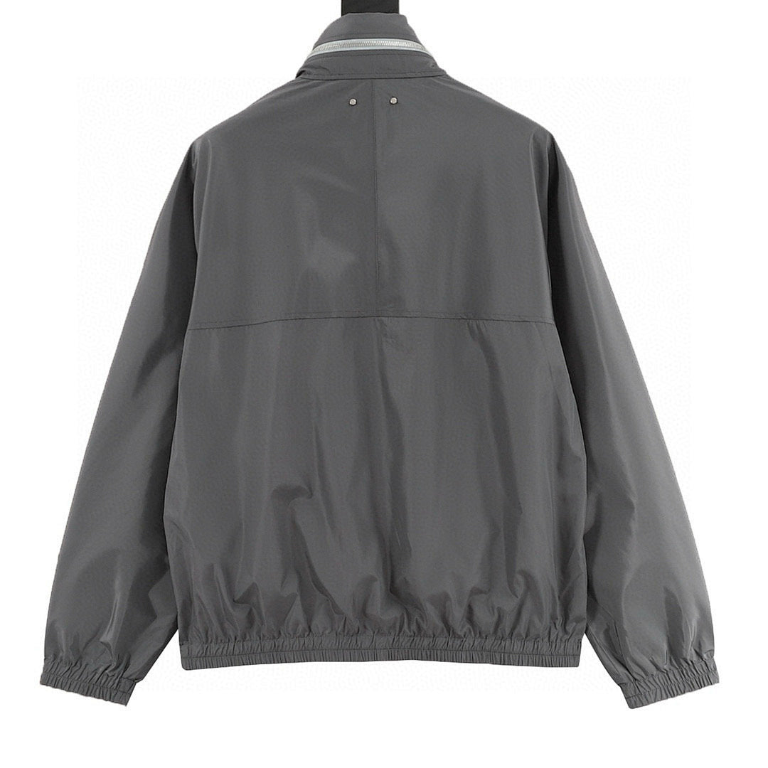 Louis Vuitton Monogram Jacquard Stand-Collar Zip Jacket