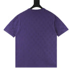 Louis Vuitton Monogram Jacquard Knit Short-Sleeve Top