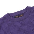 Louis Vuitton Monogram Jacquard Knit Short-Sleeve Top