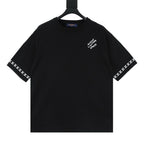 Louis Vuitton Letter Jacquard Knit T-Shirt with Cuff Detail