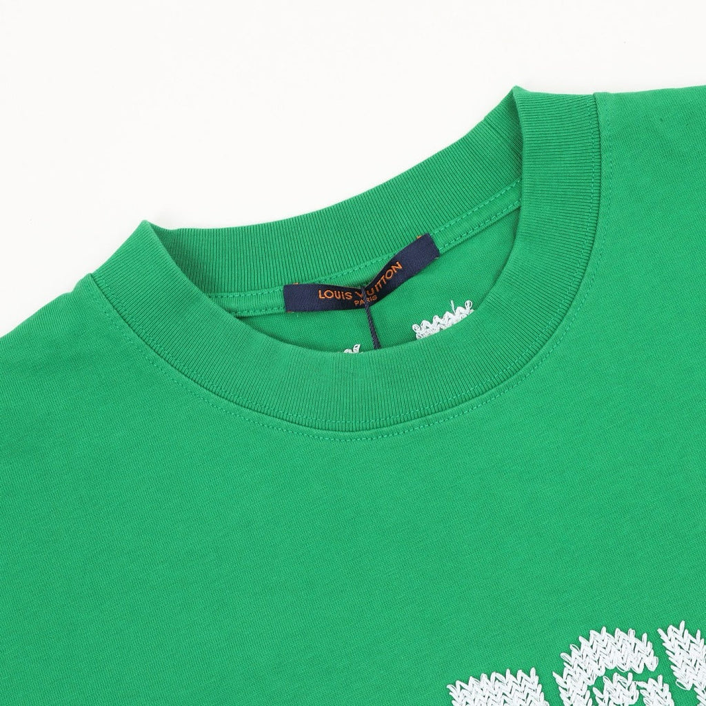 Louis Vuitton Embroidered Short-Sleeve Top