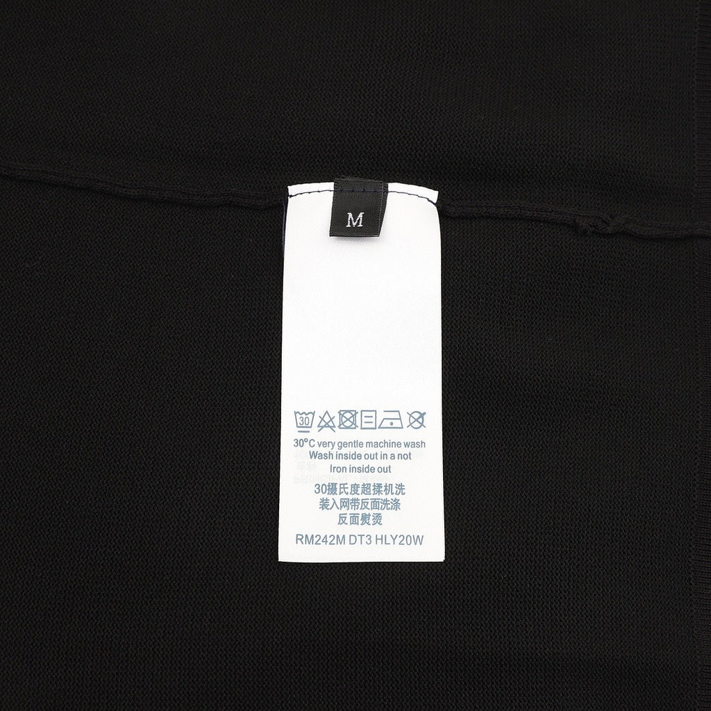 Louis Vuitton Monogram Shadow Jacquard Knit Short-Sleeve T-Shirt