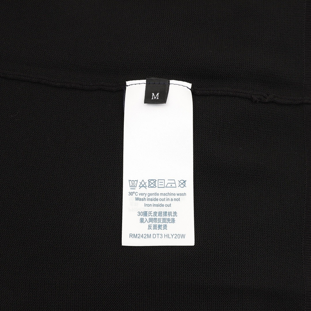 Louis Vuitton Monogram Shadow Jacquard Knit Short-Sleeve T-Shirt