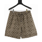 Louis Vuitton All-Over Print Washed Denim Shorts