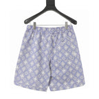 Louis Vuitton All-Over Monogram Logo Knitted Shorts with Pockets