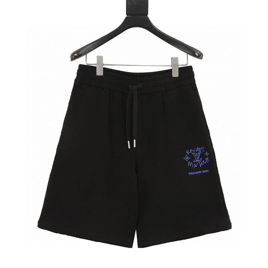 Louis Vuitton SS25 "Dreamer" Graffiti Slogan Print Shorts